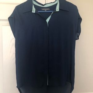 Michael Stars navy blouse